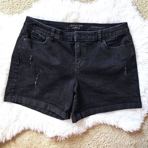 Jennifer Lopez Boyfriend Shorts Size 12
